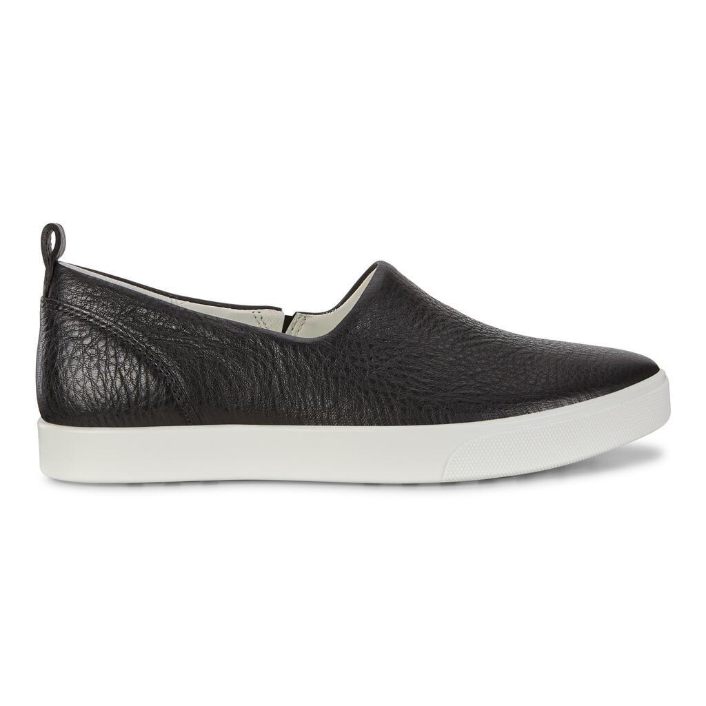 Ecco Gillian Womens Slip On Casual Shoes In Black Outlet - India ART-948723